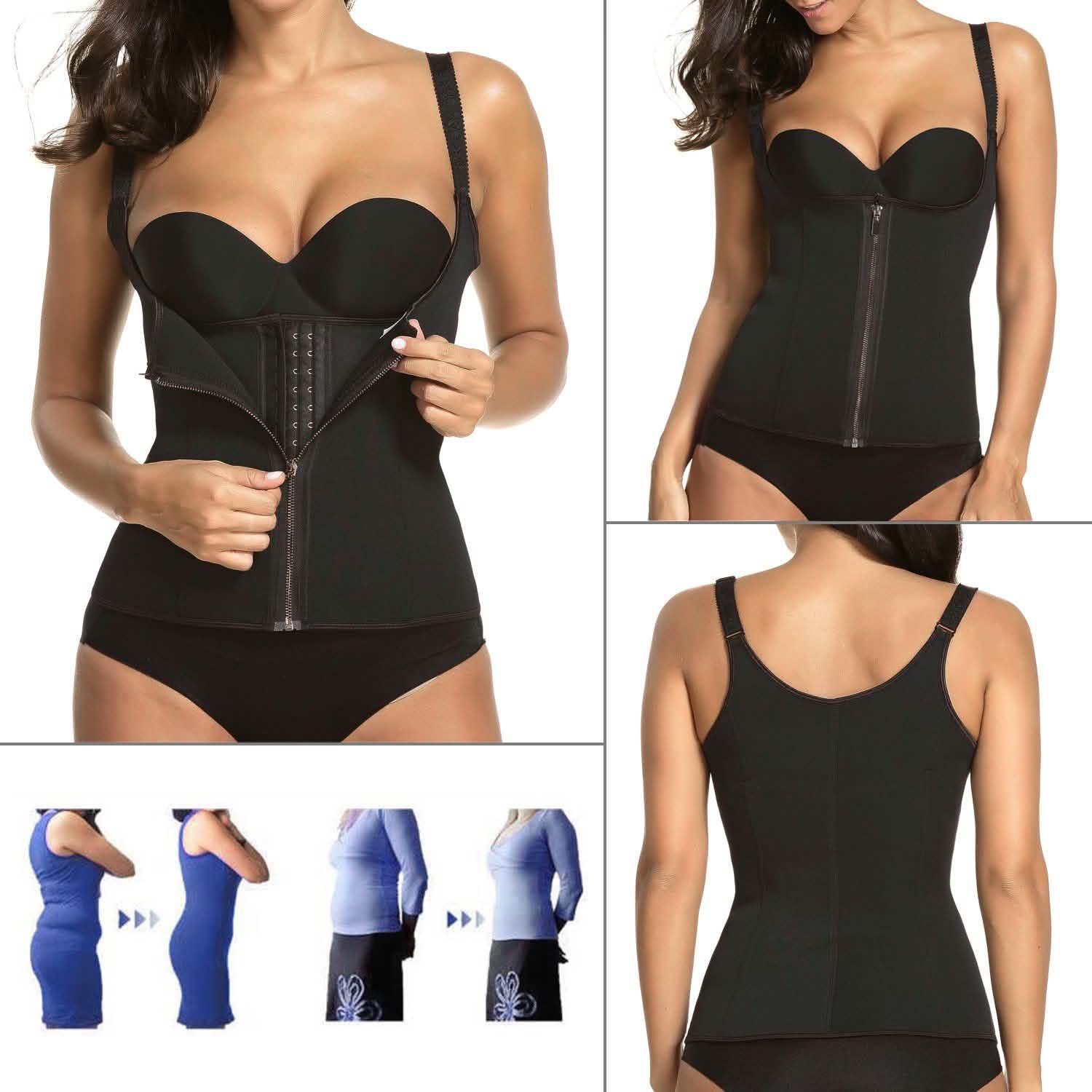 Zippered Waist Trainer Corset DailySale