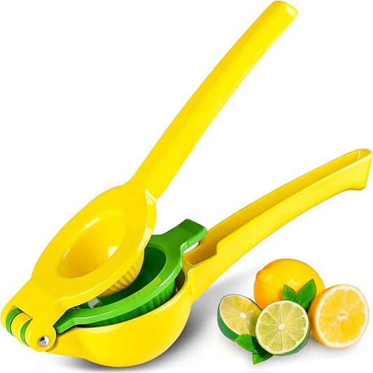 Zulay Metal 2-in-1 Lemon Lime Squeezer DailySale